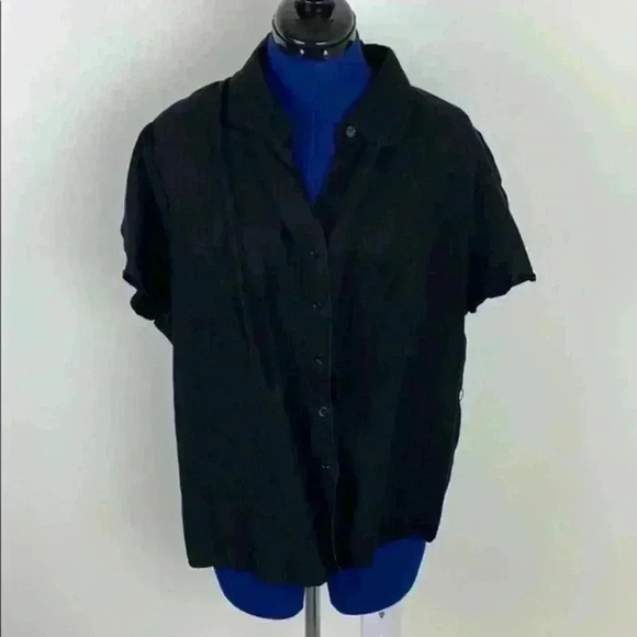 LANE Bryant Linen/Rayon Blouse Size 18/20 - Picture 1 of 6